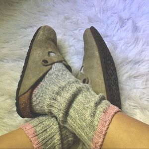 Birkenstock suede clogs size 37